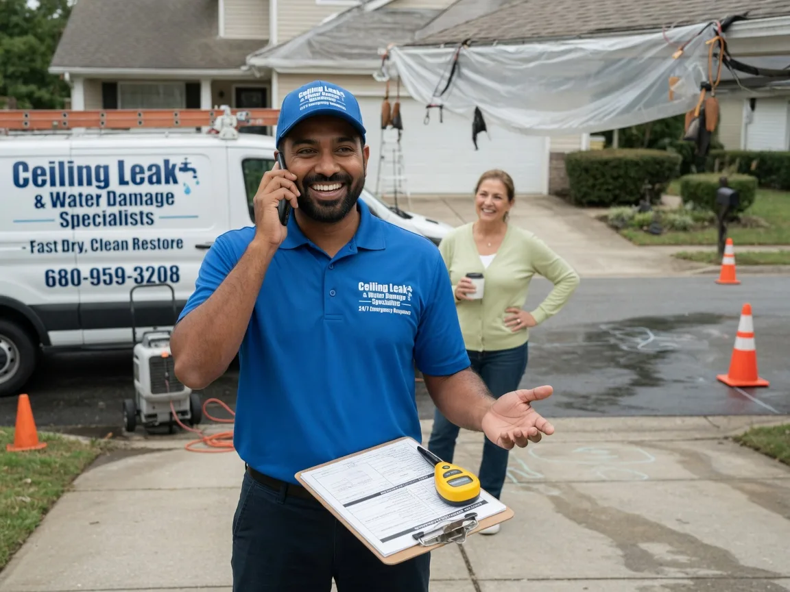 Ceiling Leak Cleanup Buckhorn, KY FAQs